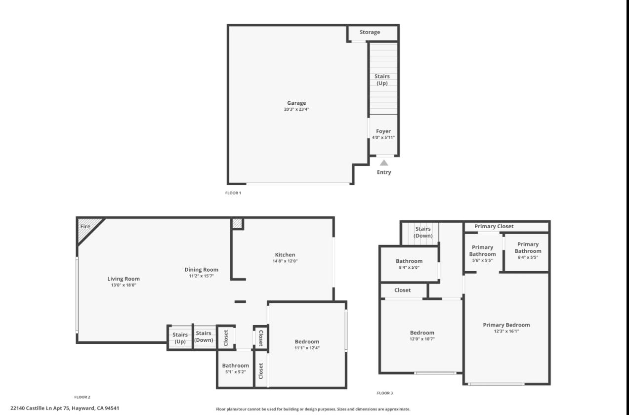 Detail Gallery Image 30 of 30 For 22140 Castille Ln #75,  Hayward,  CA 94541 - 3 Beds | 2/1 Baths