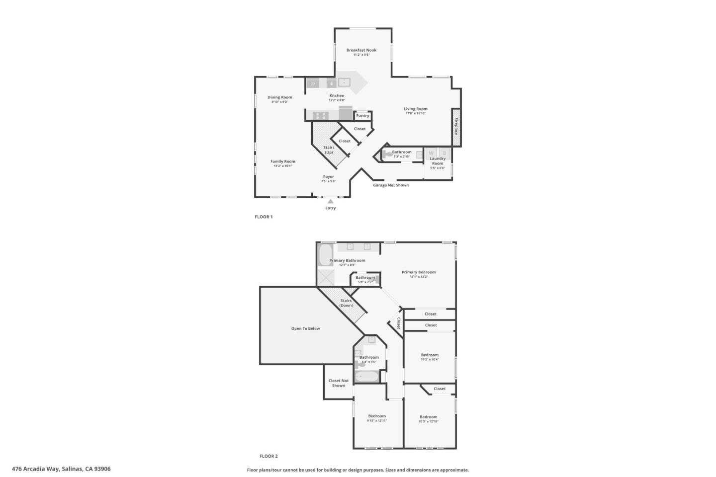 Detail Gallery Image 40 of 40 For 476 Arcadia Way, Salinas,  CA 93906 - 4 Beds | 2/1 Baths