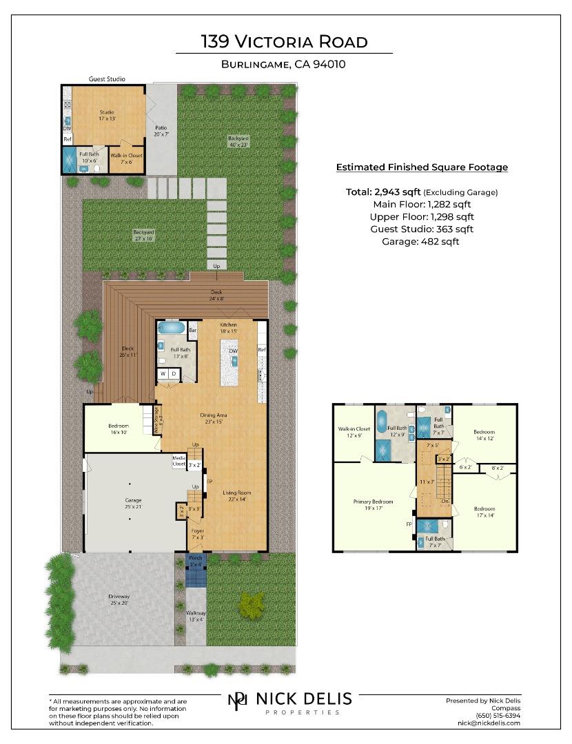 Detail Gallery Image 72 of 72 For 139 Victoria Rd, Burlingame,  CA 94010 - 5 Beds | 5 Baths