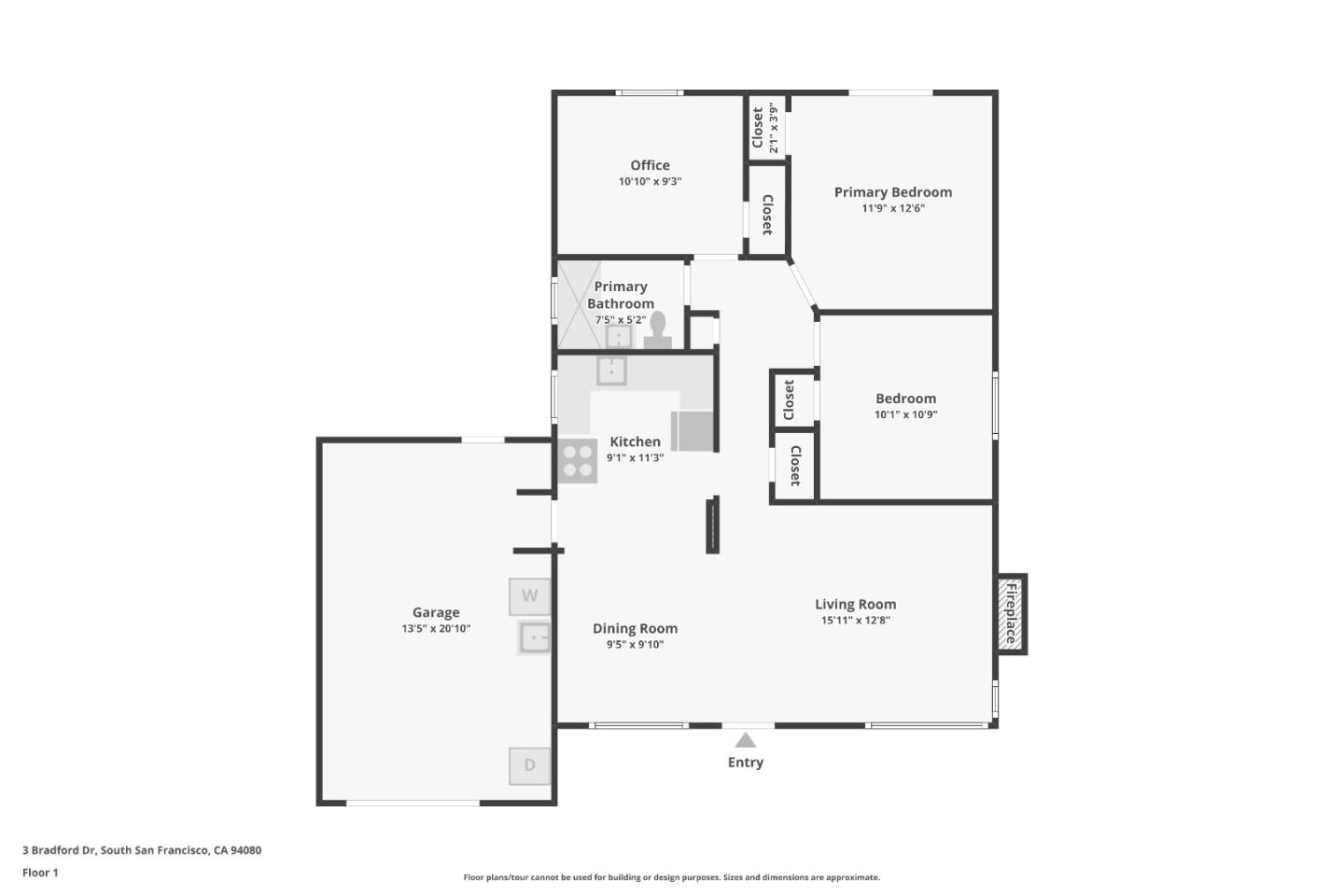 Detail Gallery Image 27 of 27 For 3 Bradford, South San Francisco,  CA 94080 - 3 Beds | 1 Baths