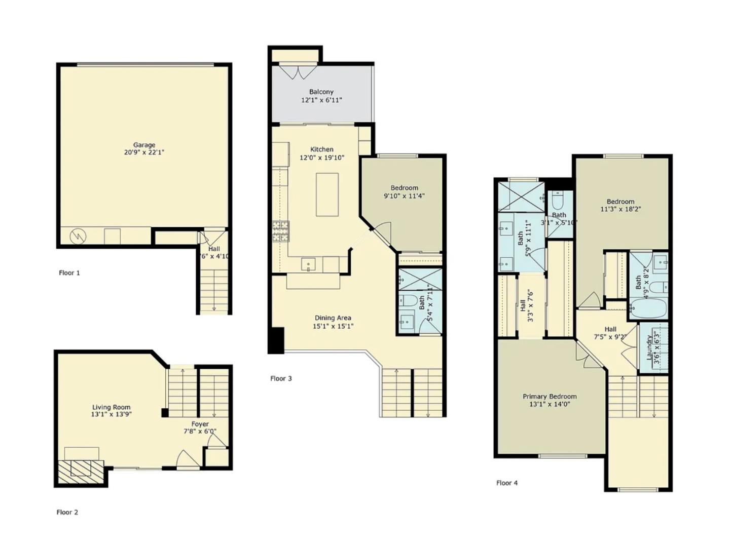 Detail Gallery Image 52 of 55 For 430 Galleria Dr #4,  San Jose,  CA 95134 - 3 Beds | 3 Baths