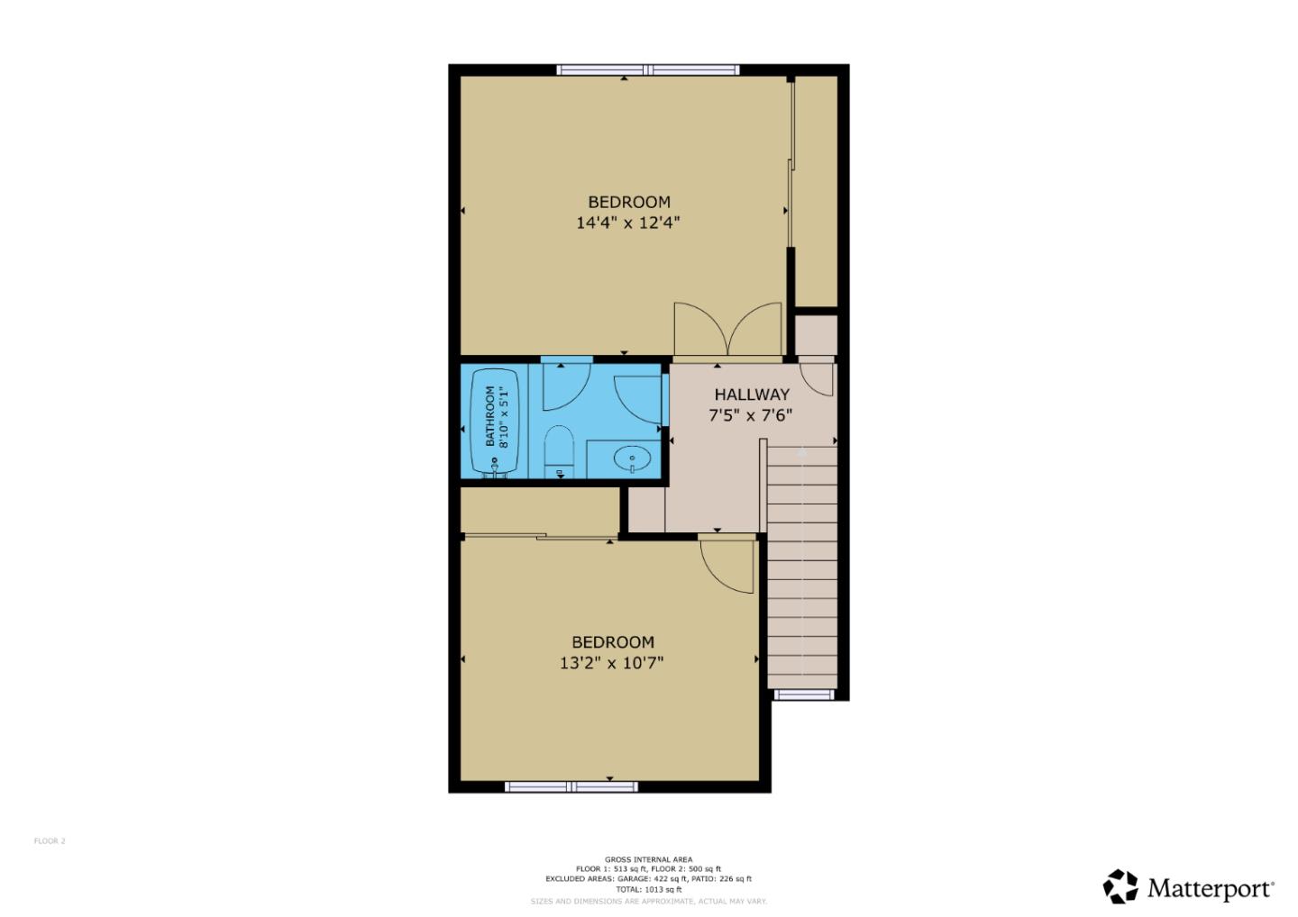 Detail Gallery Image 15 of 16 For 2324 Mossdale Way, San Jose,  CA 95133 - 2 Beds | 1/1 Baths