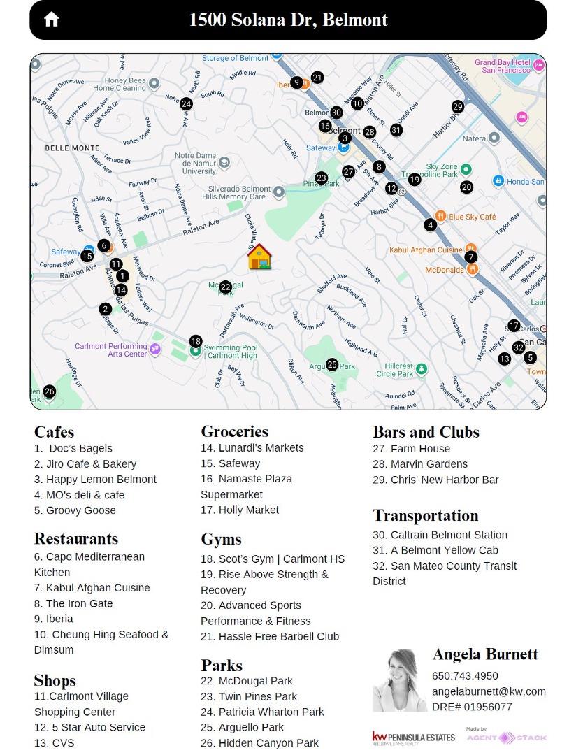 Detail Gallery Image 15 of 15 For 1500 Solana Dr Adu,  Belmont,  CA 94002 - 2 Beds | 1 Baths