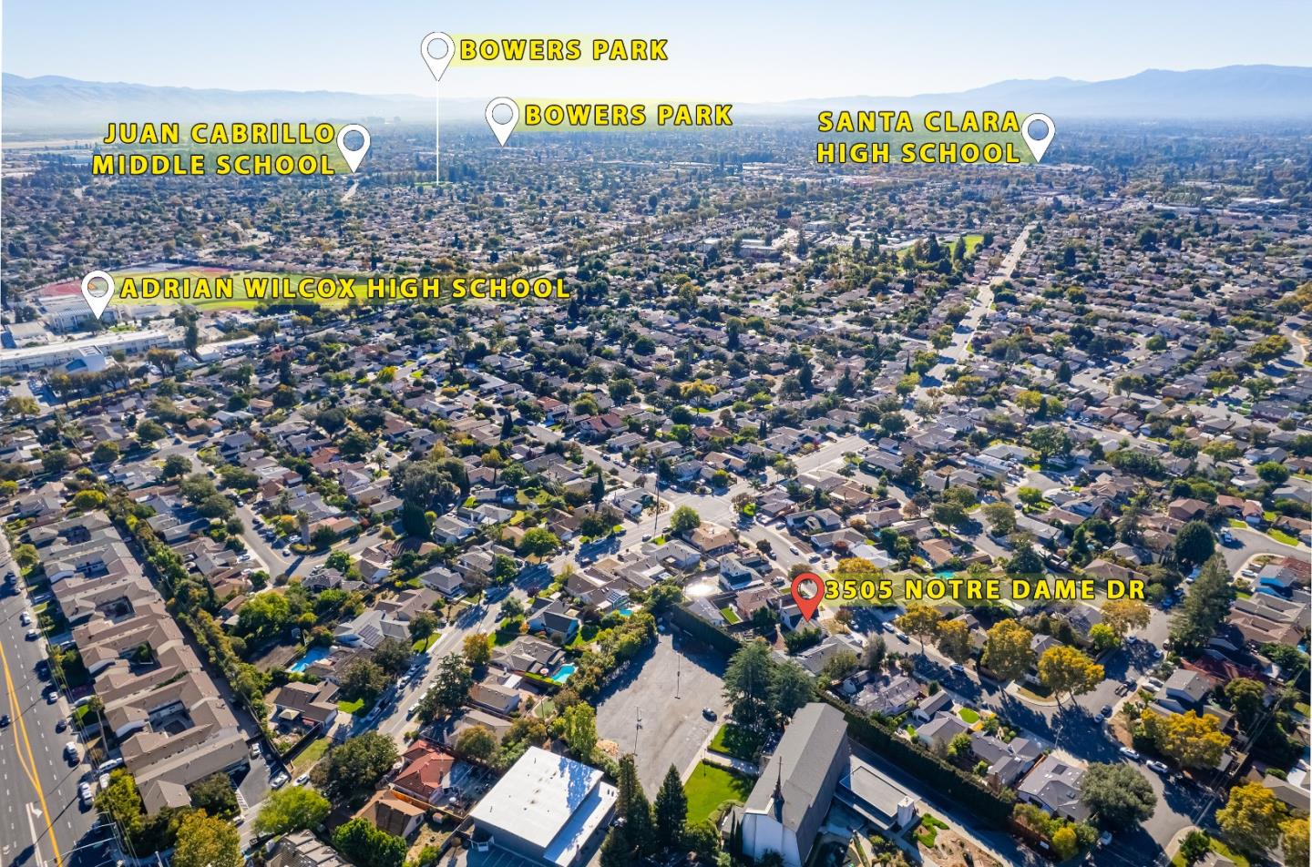 Detail Gallery Image 52 of 53 For 3505 Notre Dame Dr, Santa Clara,  CA 95051 - 3 Beds | 2 Baths