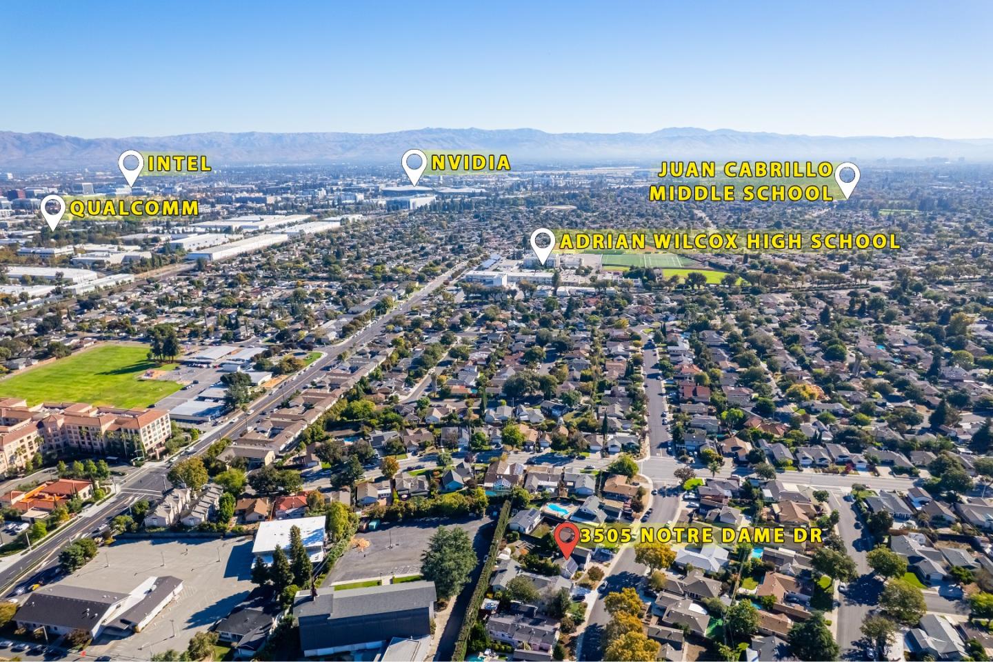 Detail Gallery Image 53 of 53 For 3505 Notre Dame Dr, Santa Clara,  CA 95051 - 3 Beds | 2 Baths