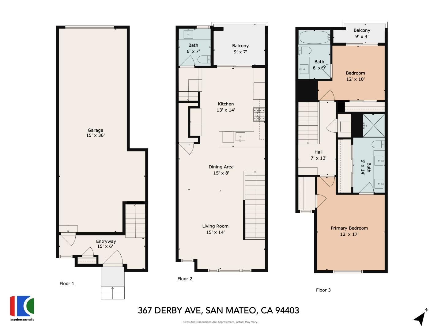 Detail Gallery Image 21 of 25 For 367 Derby Ave, San Mateo,  CA 94403 - 2 Beds | 2/1 Baths
