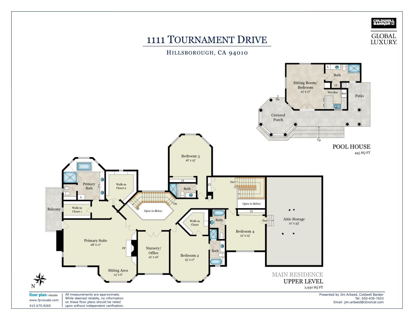 Detail Gallery Image 102 of 103 For 1111 Tournament Dr, Hillsborough,  CA 94010 - 5 Beds | 6/1 Baths