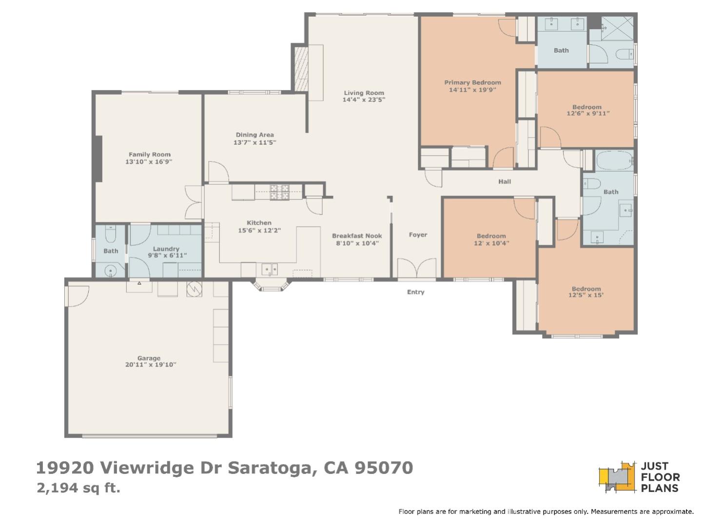 Detail Gallery Image 42 of 42 For 19920 Viewridge Dr, Saratoga,  CA 95070 - 4 Beds | 2/1 Baths
