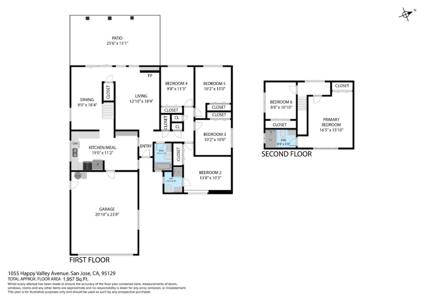 Detail Gallery Image 43 of 45 For 1055 Happy Valley Ave, San Jose,  CA 95129 - 6 Beds | 3 Baths