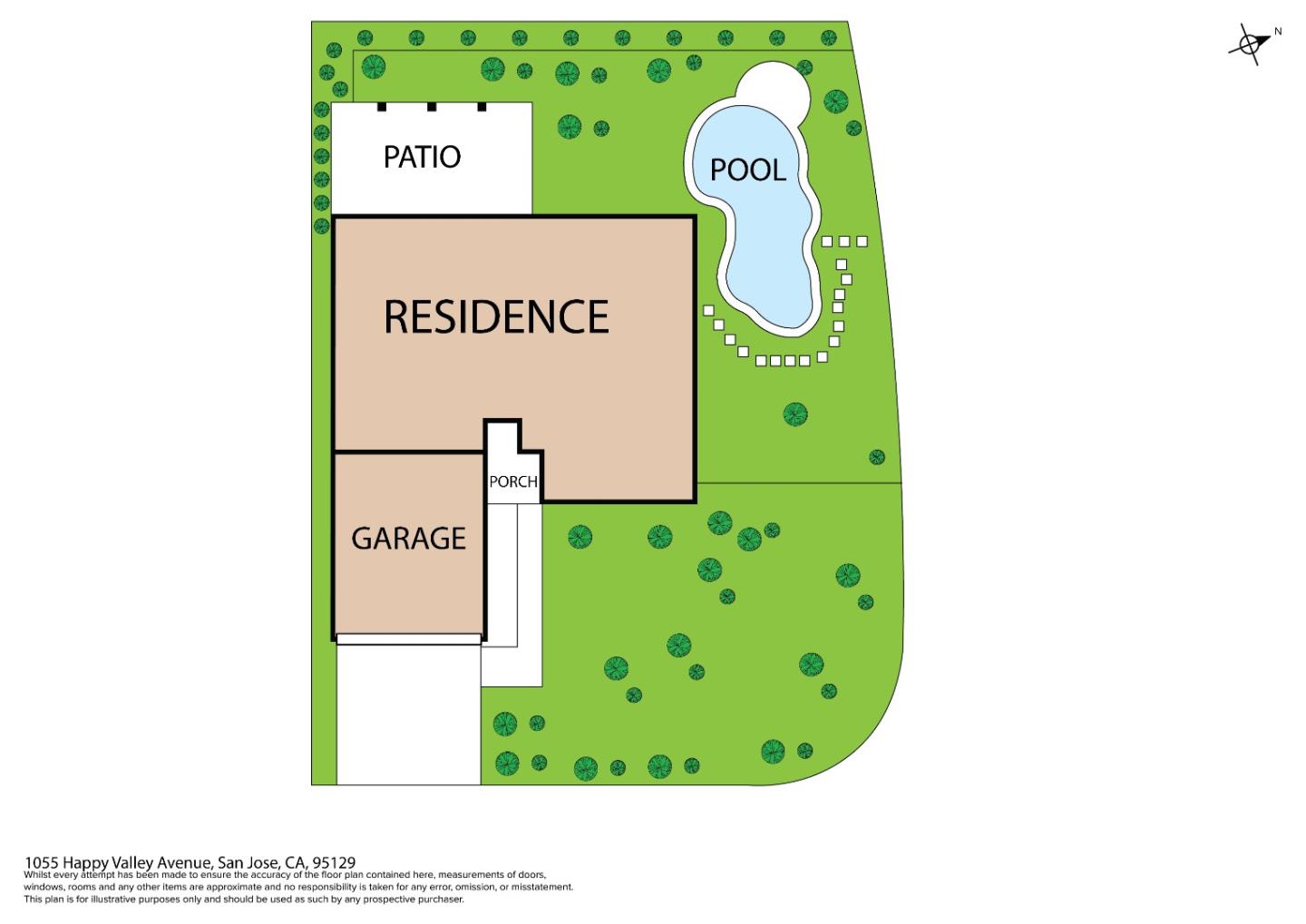 Detail Gallery Image 45 of 45 For 1055 Happy Valley Ave, San Jose,  CA 95129 - 6 Beds | 3 Baths