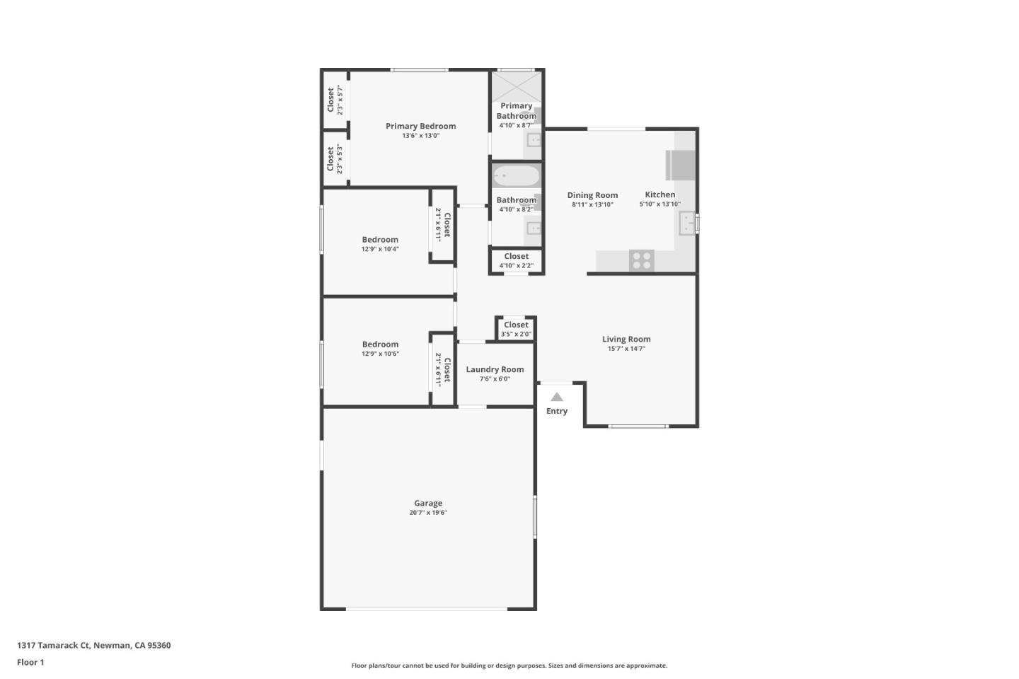 Detail Gallery Image 55 of 55 For 1317 Tamarack Ct, Newman,  CA 95360 - 3 Beds | 2 Baths