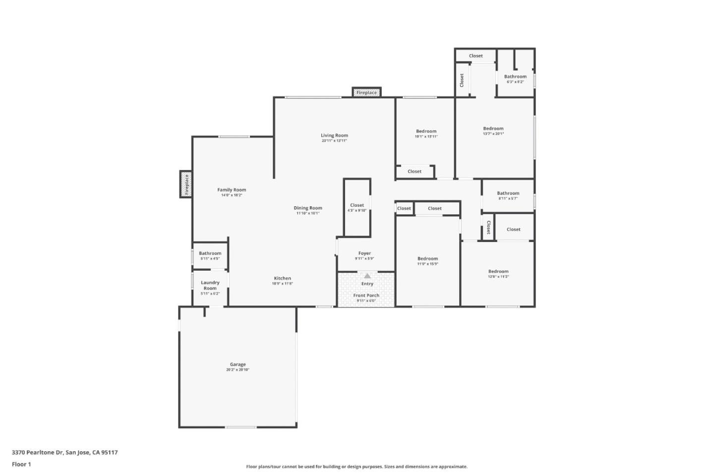 Detail Gallery Image 30 of 30 For 3370 Pearltone Dr, San Jose,  CA 95117 - 4 Beds | 2/1 Baths