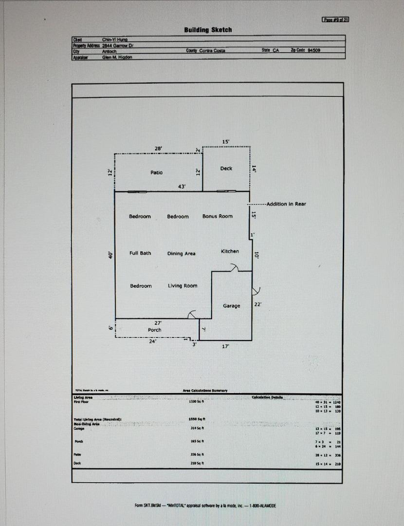 Detail Gallery Image 26 of 26 For 2844 Garrow Dr, Antioch,  CA 94509 - 3 Beds | 1 Baths