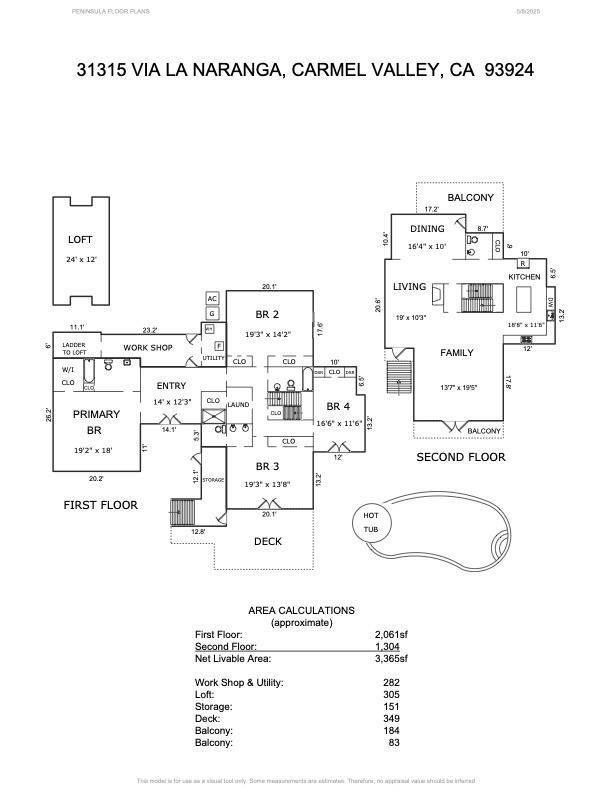 Detail Gallery Image 33 of 33 For 31315 via La Naranga, Carmel Valley,  CA 93924 - 4 Beds | 3/1 Baths