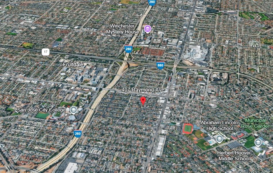 Detail Gallery Image 8 of 8 For 407 Raymond Ave, San Jose,  CA 95128 - – Beds | – Baths