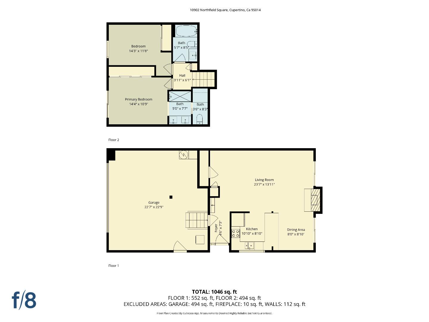 Detail Gallery Image 30 of 40 For 10902 Northfield Sq, Cupertino,  CA 95014 - 2 Beds | 2 Baths