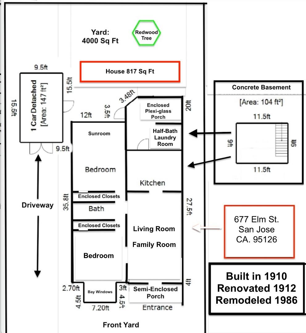 Detail Gallery Image 29 of 33 For 677 Elm St, San Jose,  CA 95126 - 2 Beds | 1/1 Baths