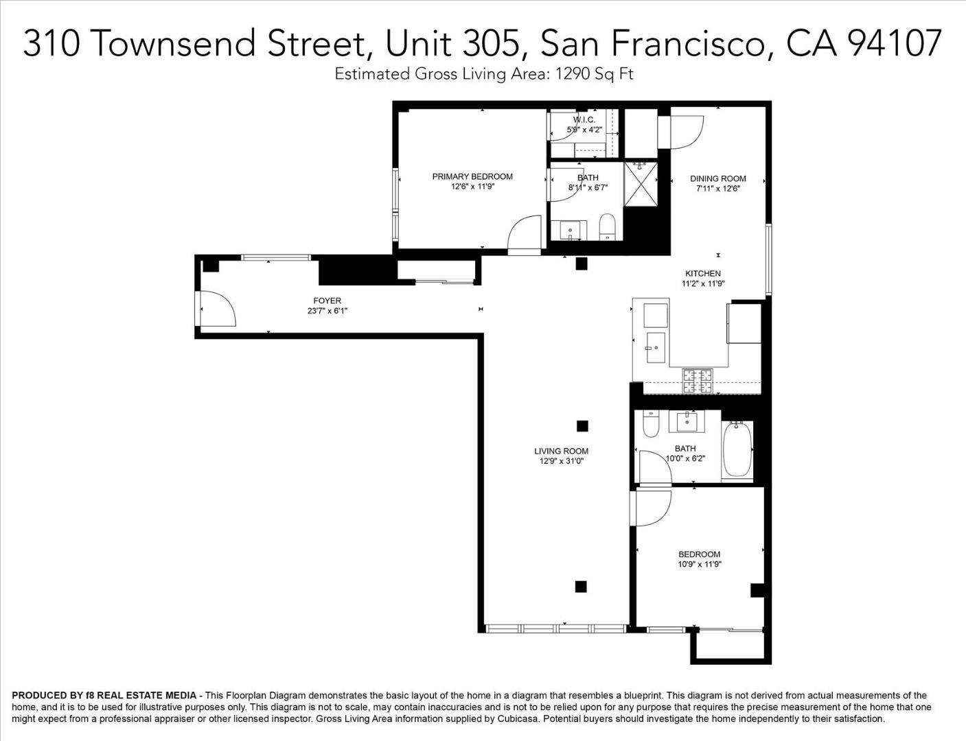 Detail Gallery Image 30 of 30 For 310 Townsend St #305,  San Francisco,  CA 94107 - 2 Beds | 2 Baths