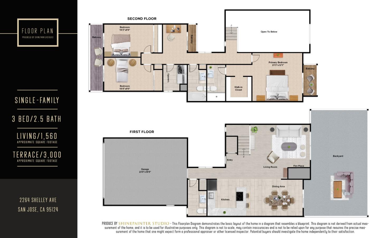 Detail Gallery Image 45 of 45 For 2264 Shelley Ave, San Jose,  CA 95124 - 3 Beds | 2/1 Baths