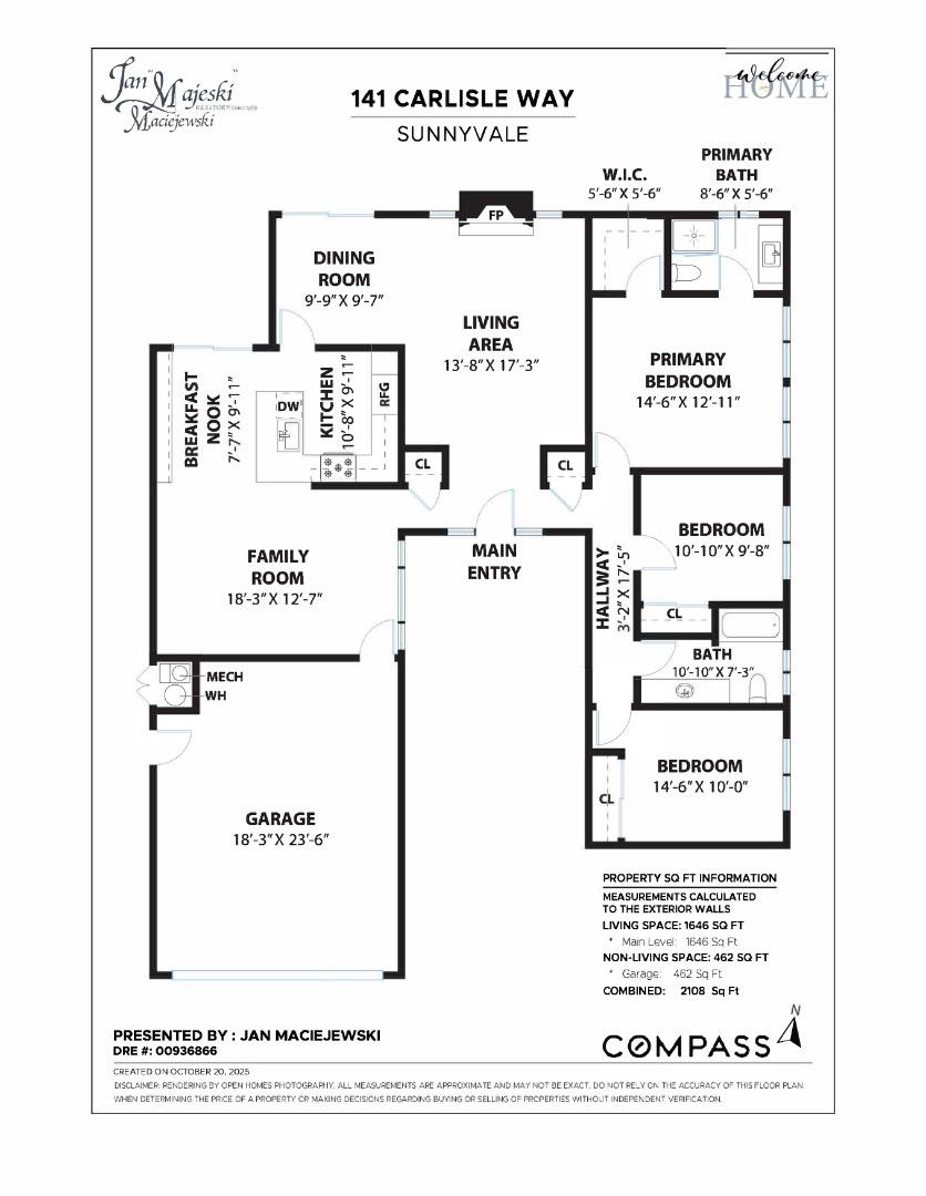 Detail Gallery Image 36 of 36 For 141 Carlisle Way, Sunnyvale,  CA 94087 - 3 Beds | 2 Baths