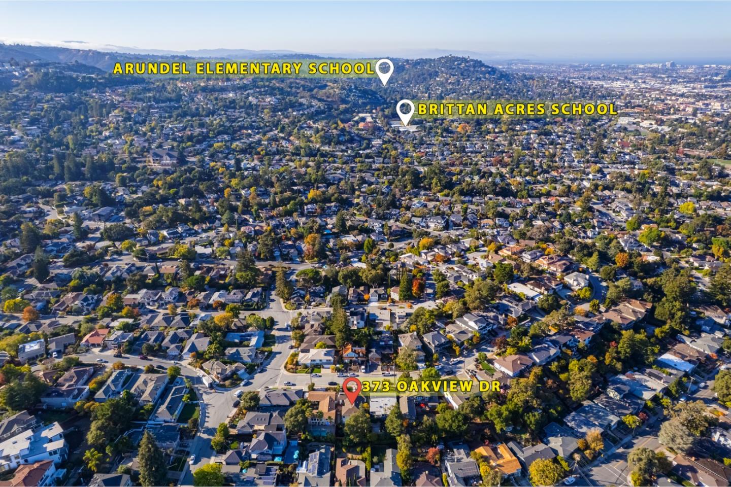 Detail Gallery Image 47 of 48 For 373 Oakview Dr, San Carlos,  CA 94070 - 4 Beds | 3 Baths