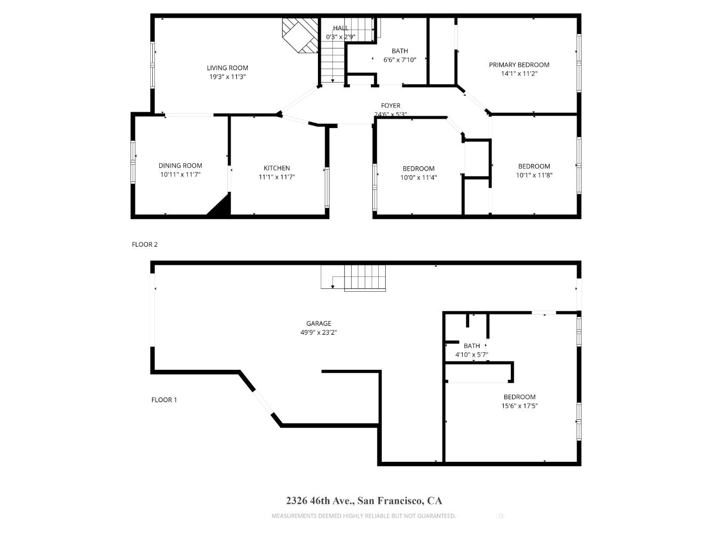 Detail Gallery Image 41 of 41 For 2326 46th Ave, San Francisco,  CA 94116 - 3 Beds | 1 Baths