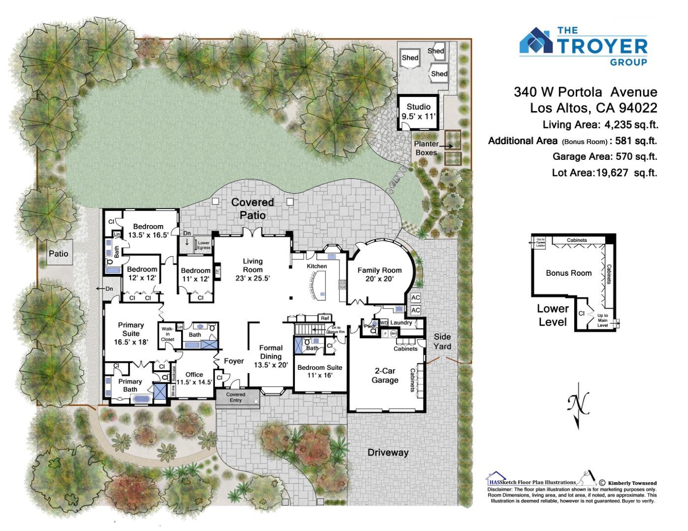 Detail Gallery Image 51 of 51 For 340 W Portola Ave, Los Altos,  CA 94022 - 5 Beds | 4/1 Baths
