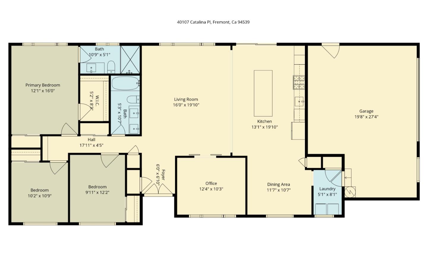 Detail Gallery Image 27 of 27 For 40107 Catalina Pl, Fremont,  CA 94539 - 4 Beds | 2 Baths