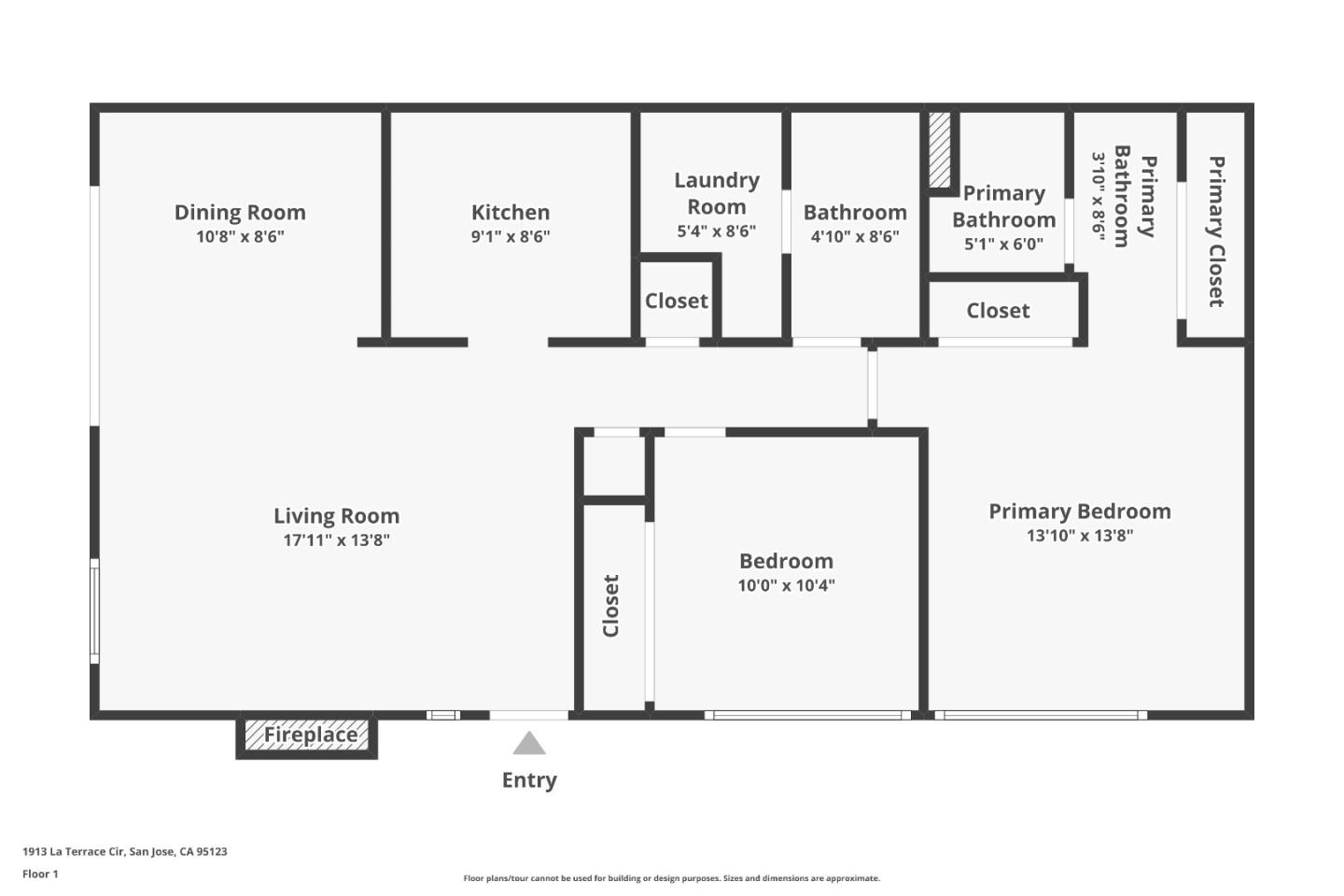 Detail Gallery Image 21 of 28 For 1913 La Terrace Cir, San Jose,  CA 95123 - 2 Beds | 2 Baths