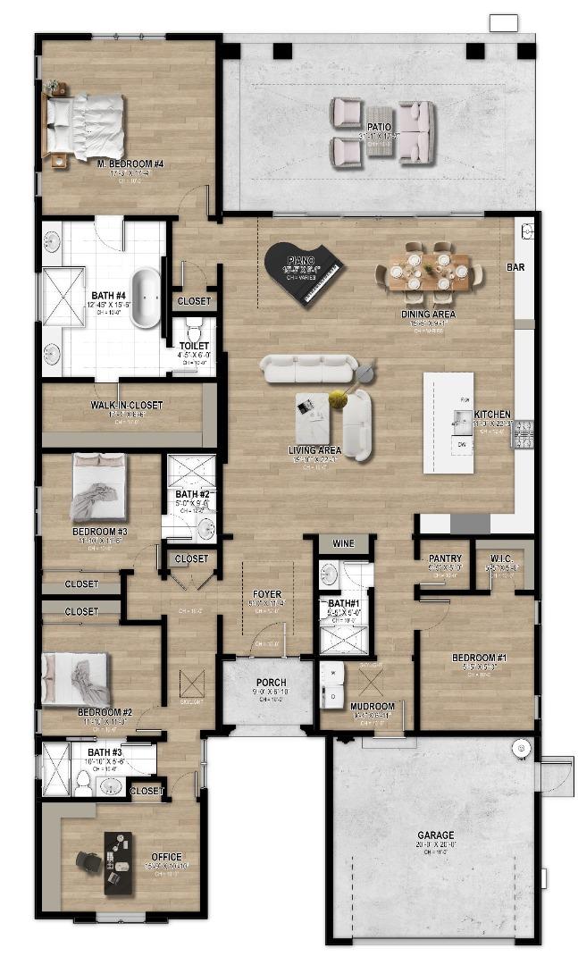 Detail Gallery Image 6 of 7 For 6144 Mancuso St, San Jose,  CA 95120 - 5 Beds | 4 Baths