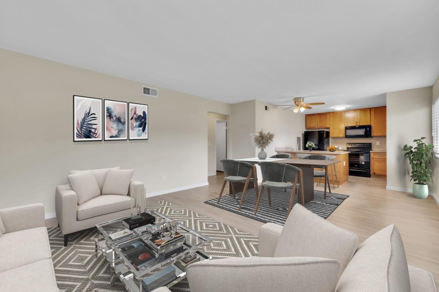 Detail Gallery Image 4 of 27 For 5486 Tradewinds Walkway #1,  San Jose,  CA 95123 - 2 Beds | 1 Baths