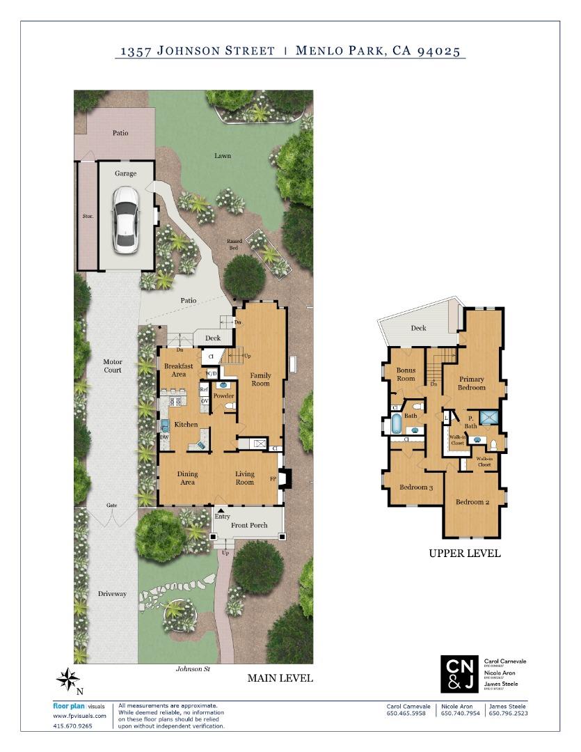 Detail Gallery Image 21 of 21 For 1357 Johnson St, Menlo Park,  CA 94025 - 3 Beds | 2/1 Baths