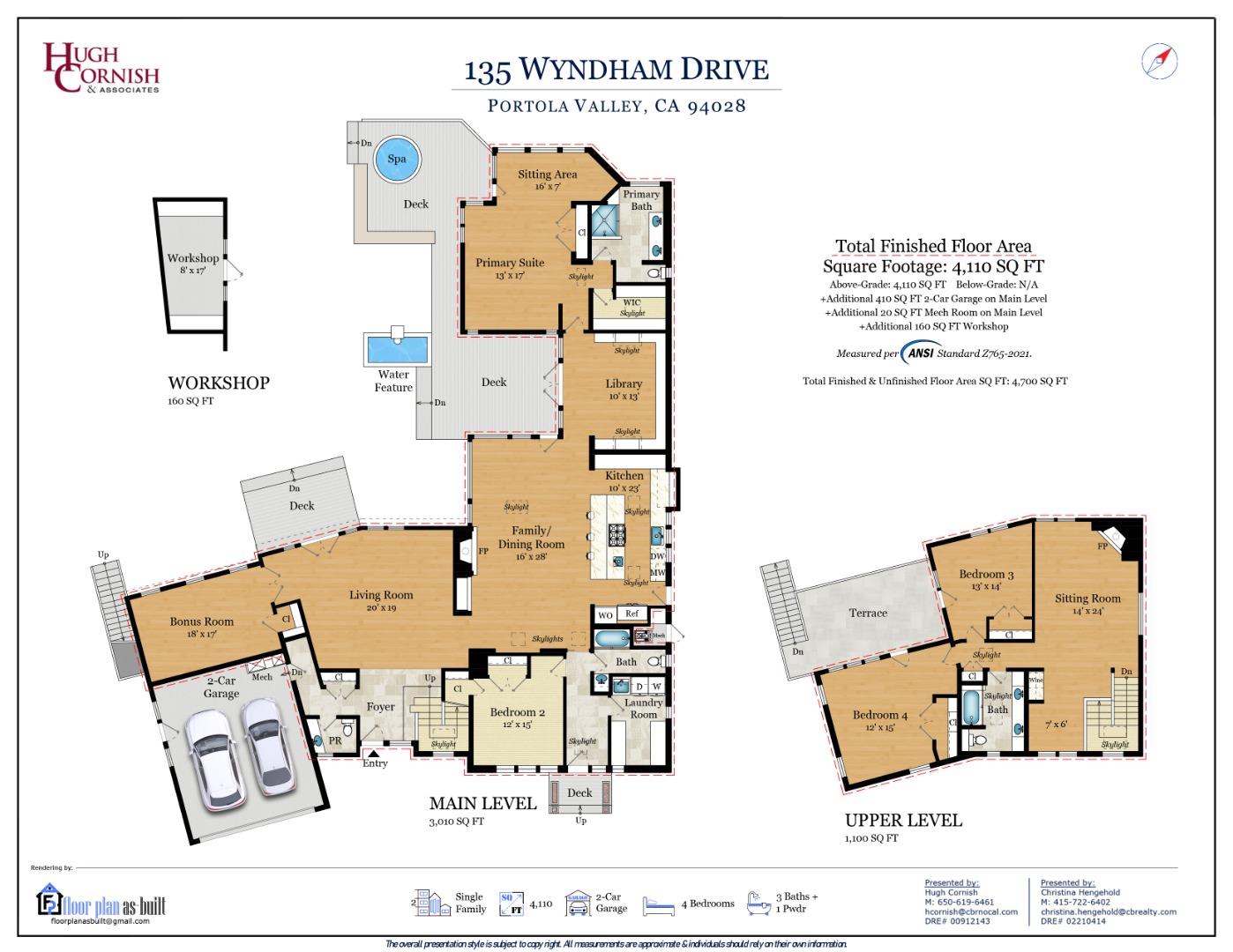 Detail Gallery Image 44 of 45 For 135 Wyndham Dr, Portola Valley,  CA 94028 - 4 Beds | 3/1 Baths