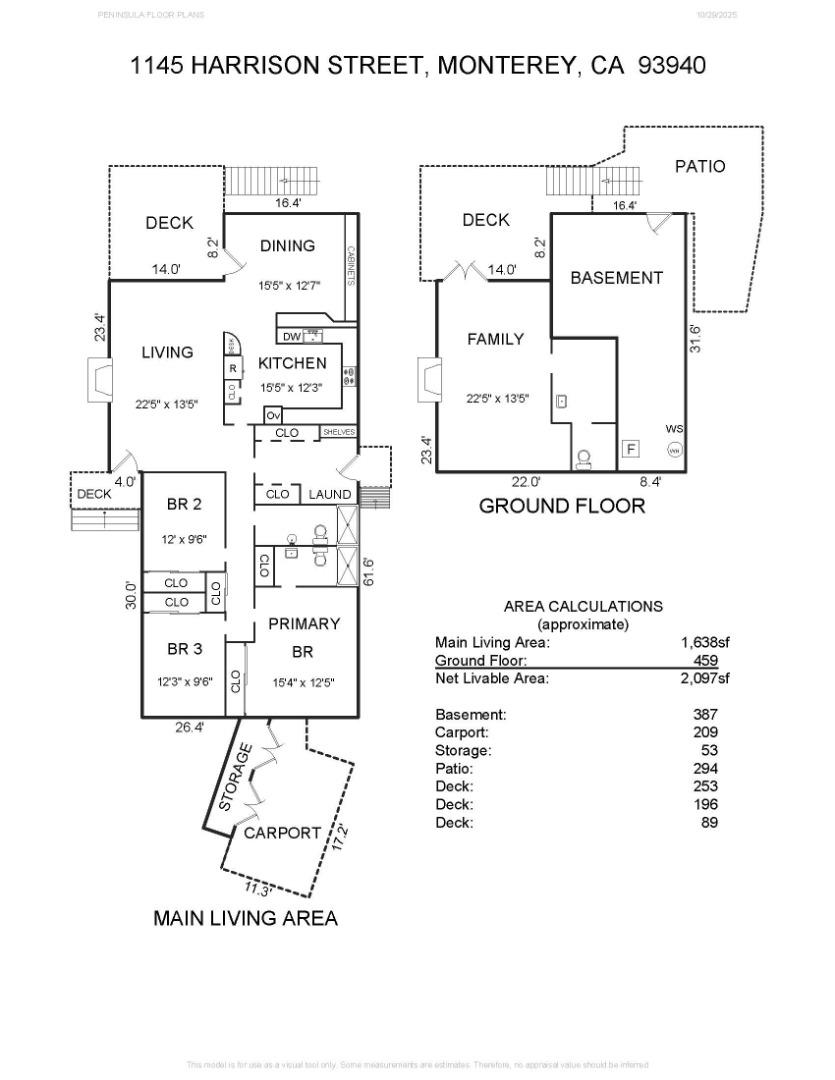 Detail Gallery Image 39 of 39 For 1145 Harrison St, Monterey,  CA 93940 - 3 Beds | 2 Baths