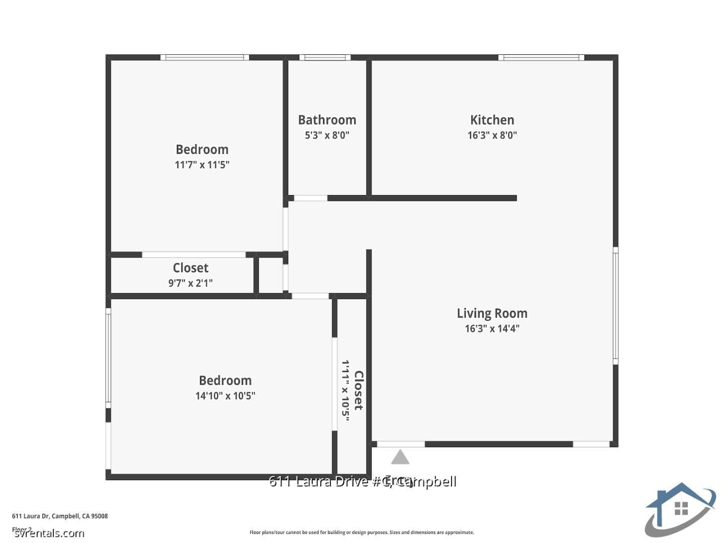 Detail Gallery Image 17 of 17 For 611 Laura Dr #C,  Campbell,  CA 95008 - 2 Beds | 1 Baths