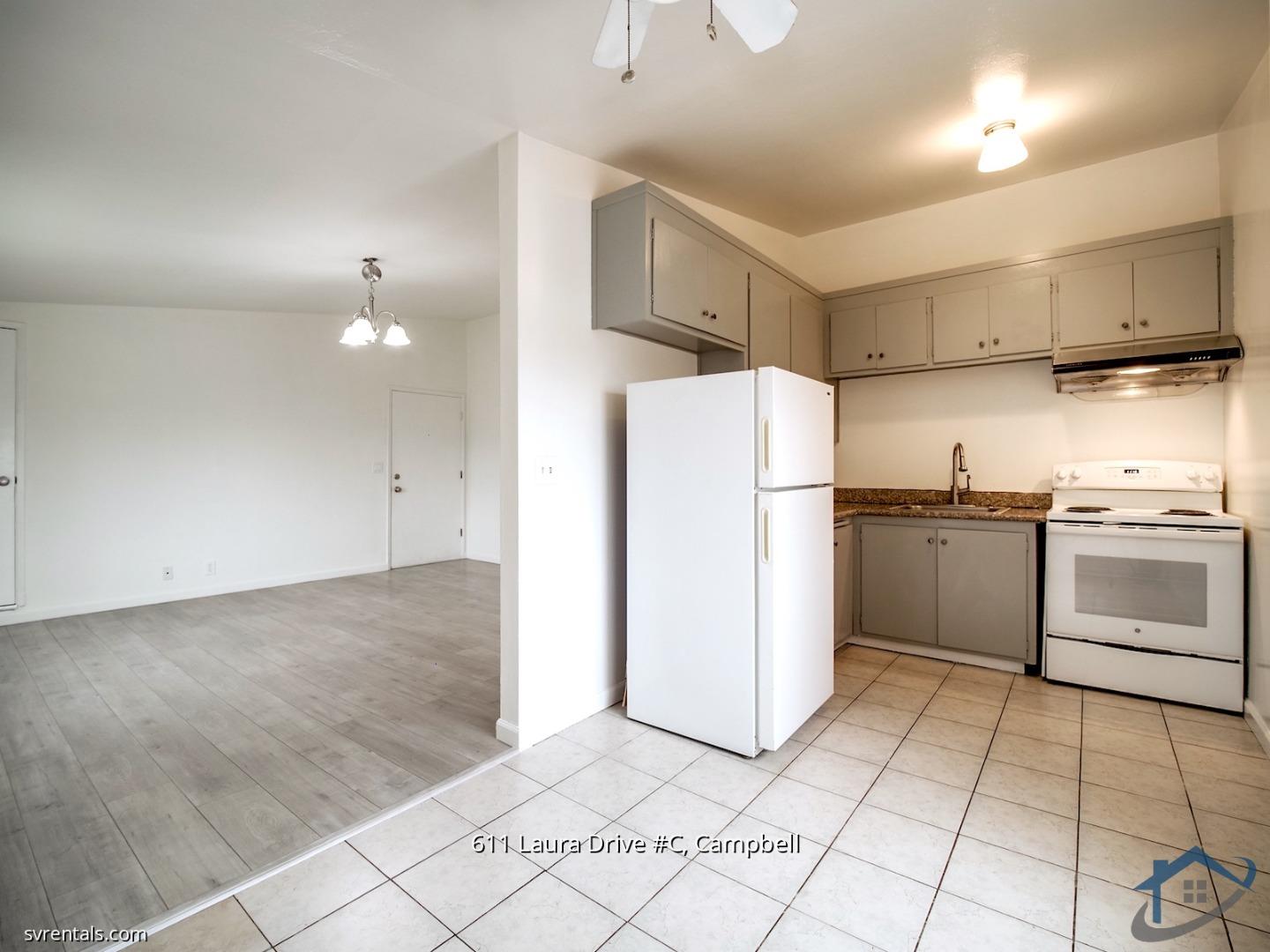 Detail Gallery Image 6 of 17 For 611 Laura Dr #C,  Campbell,  CA 95008 - 2 Beds | 1 Baths