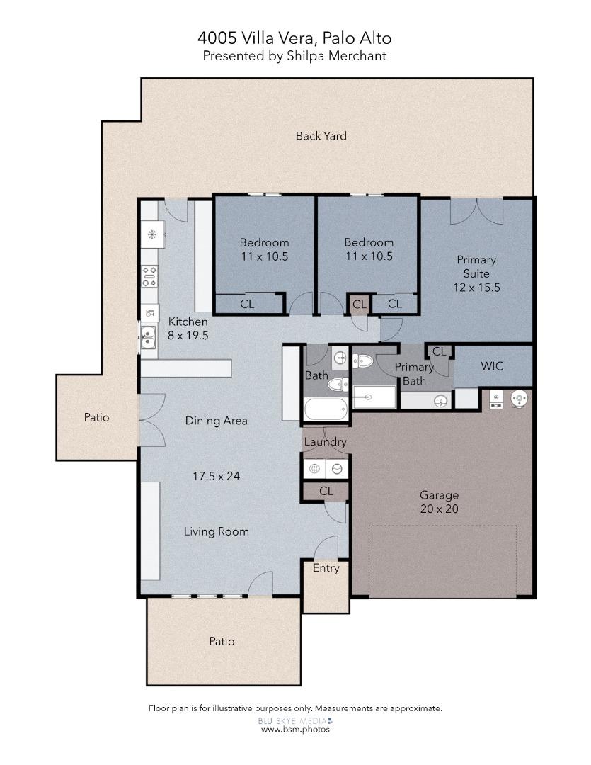 Detail Gallery Image 4 of 23 For 4005 Villa Vera, Palo Alto,  CA 94306 - 3 Beds | 2 Baths