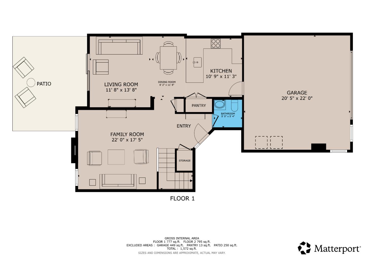 Detail Gallery Image 84 of 85 For 4744 Touchstone Ter, Fremont,  CA 94555 - 3 Beds | 2/1 Baths