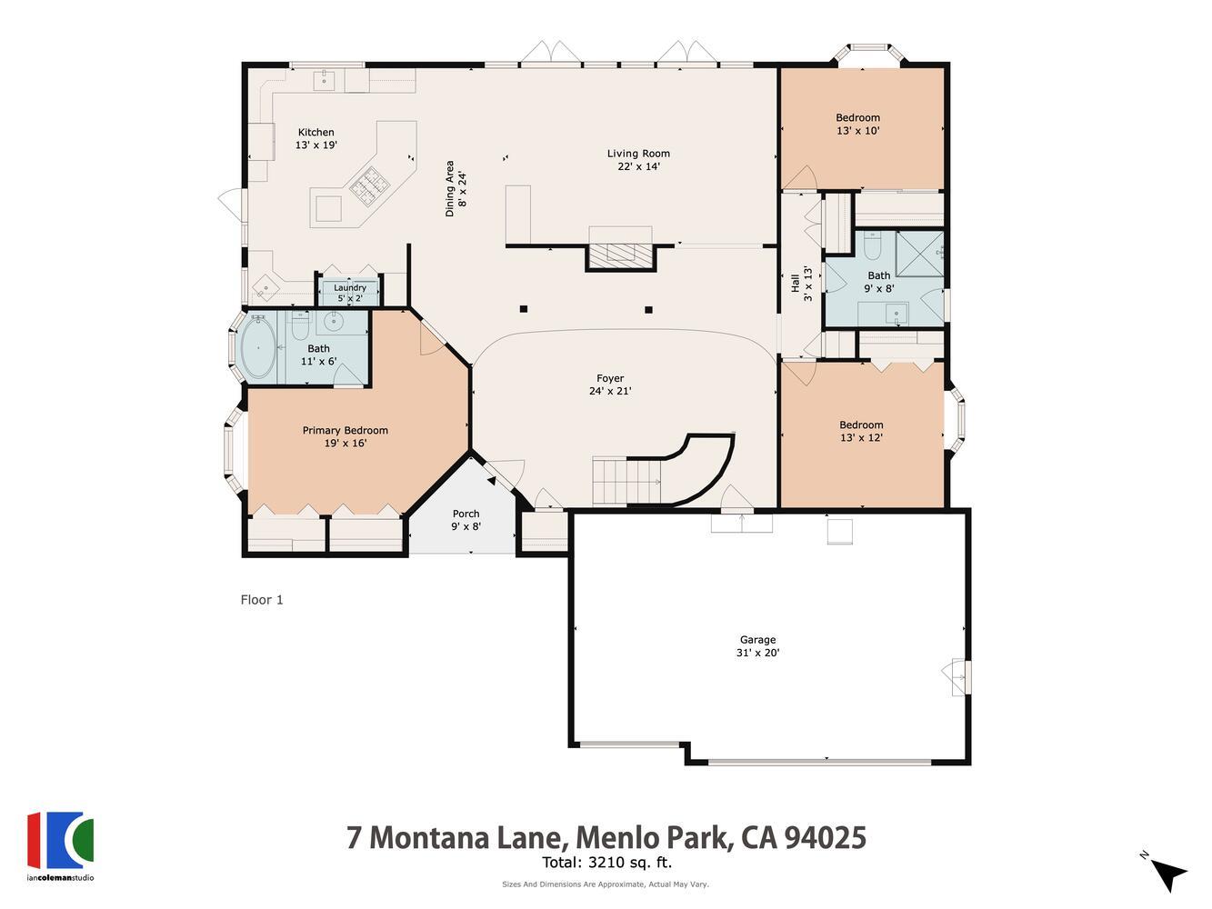 Detail Gallery Image 29 of 31 For 7 Montana Ln, Menlo Park,  CA 94025 - 3 Beds | 2/1 Baths
