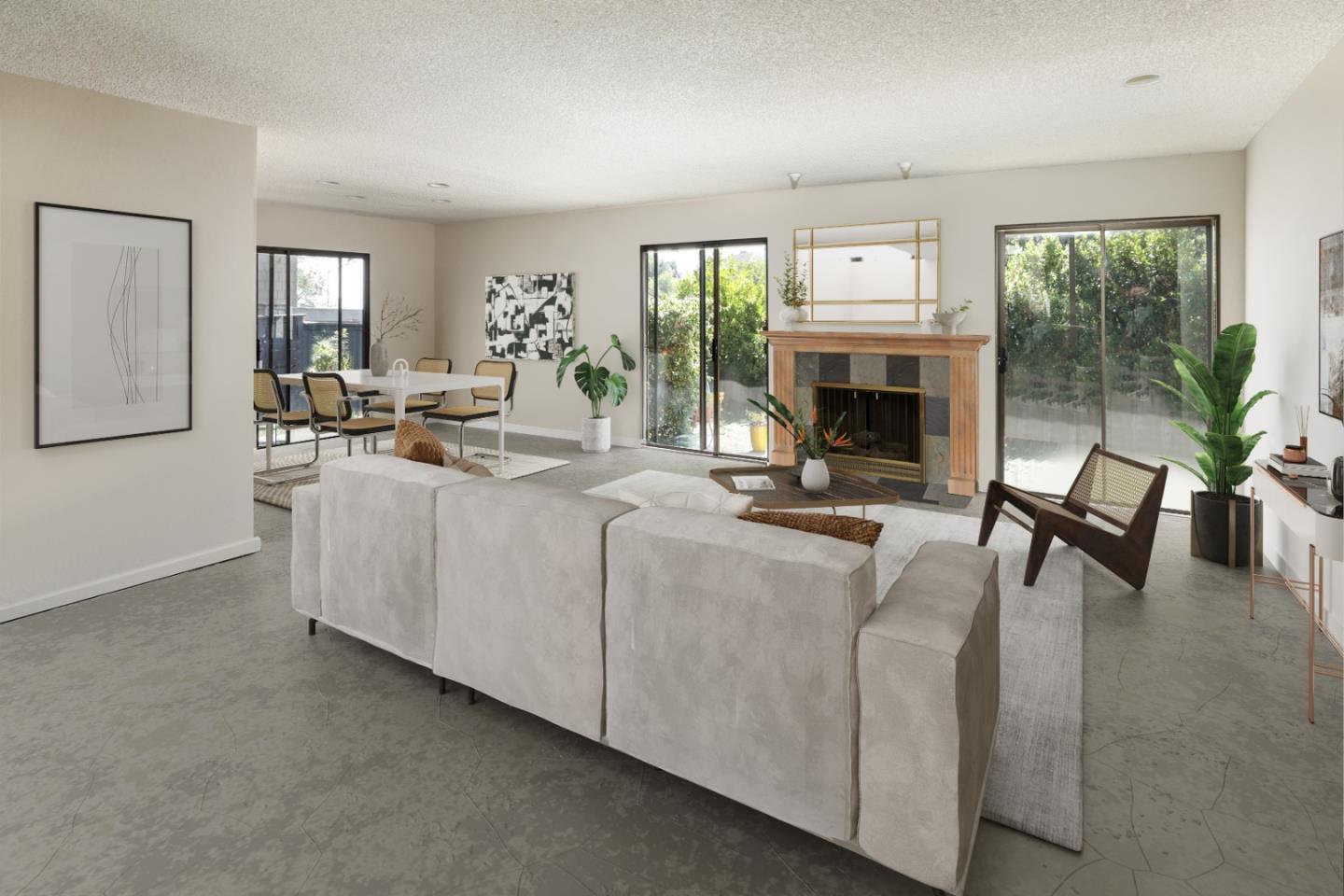 Detail Gallery Image 4 of 27 For 2439 Sharon Oaks Dr, Menlo Park,  CA 94025 - 2 Beds | 2/1 Baths