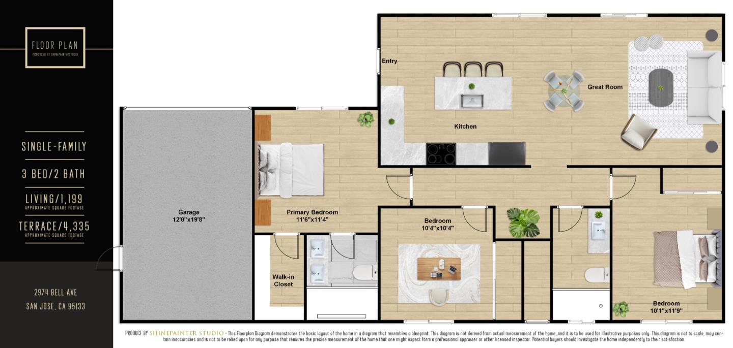 Detail Gallery Image 32 of 32 For 2974 Bell Ave, San Jose,  CA 95133 - 3 Beds | 2 Baths