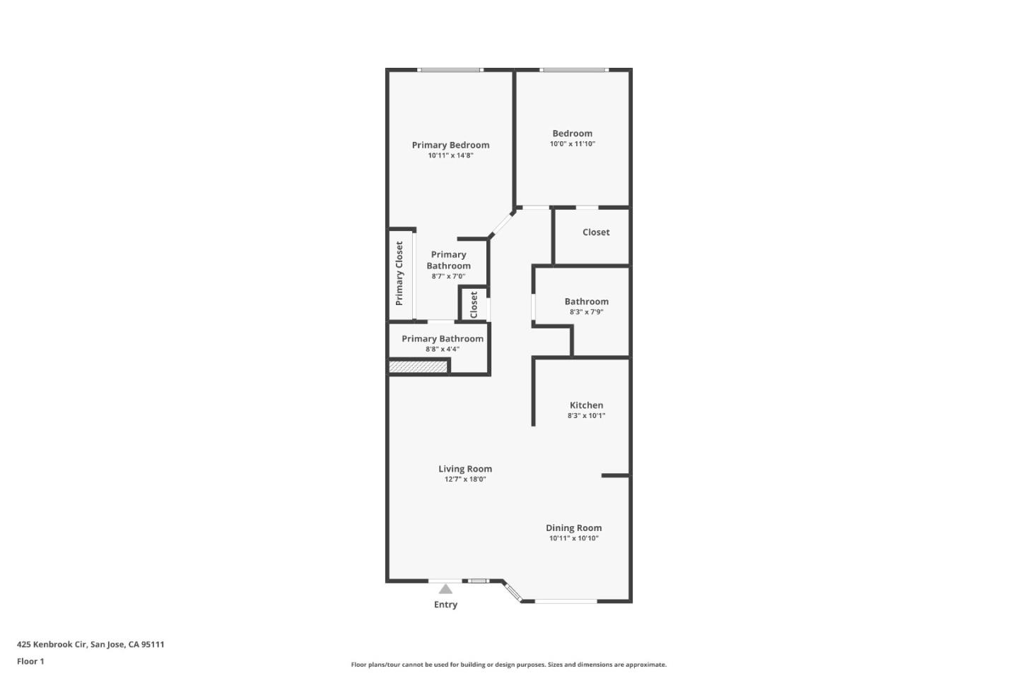 Detail Gallery Image 46 of 46 For 425 Kenbrook Cir, San Jose,  CA 95111 - 2 Beds | 2 Baths