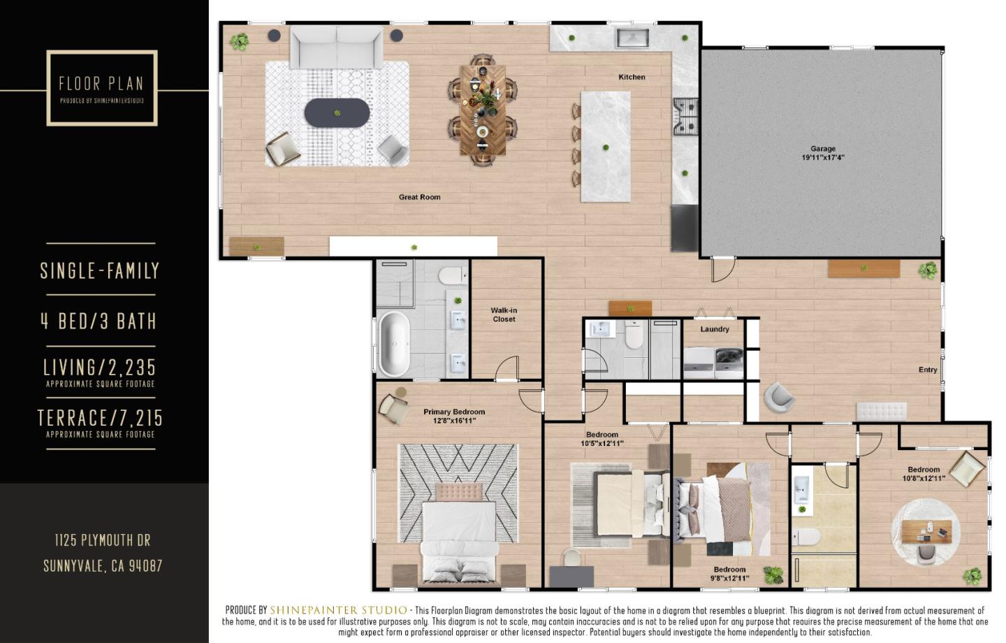 Detail Gallery Image 61 of 61 For 1125 Plymouth Dr, Sunnyvale,  CA 94087 - 4 Beds | 3 Baths