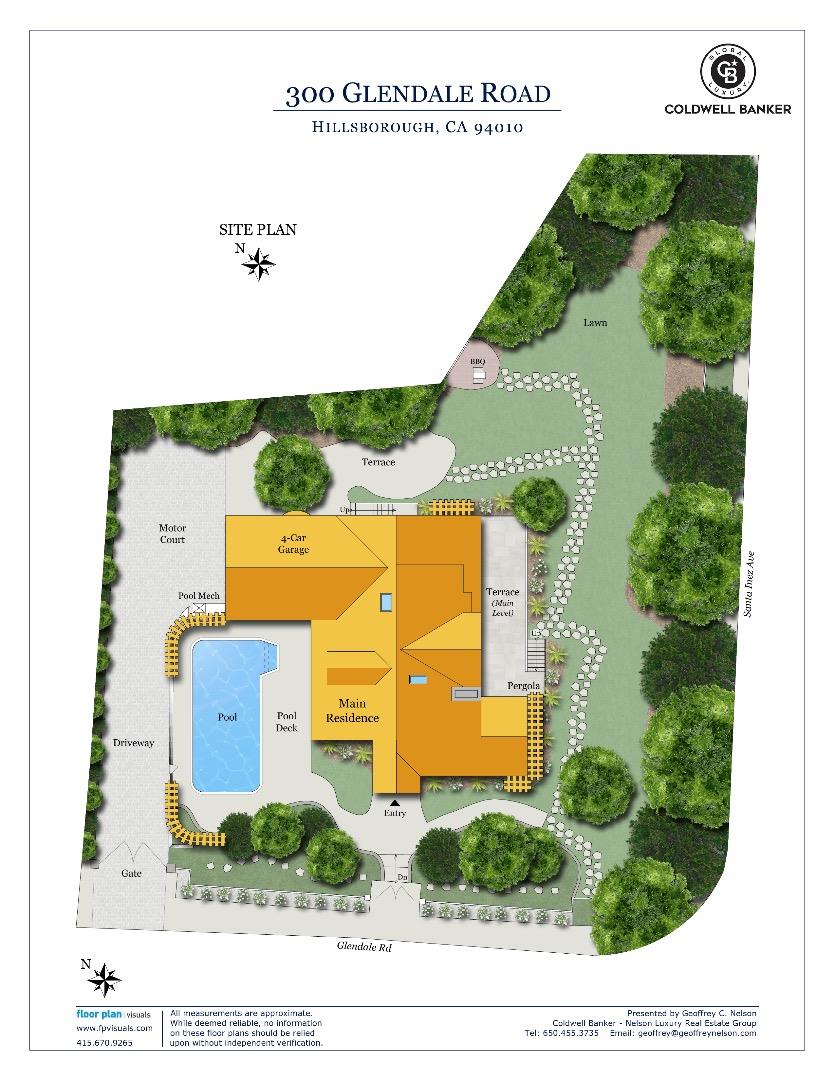 Detail Gallery Image 43 of 43 For 300 Glendale Rd, Hillsborough,  CA 94010 - 5 Beds | 4/1 Baths