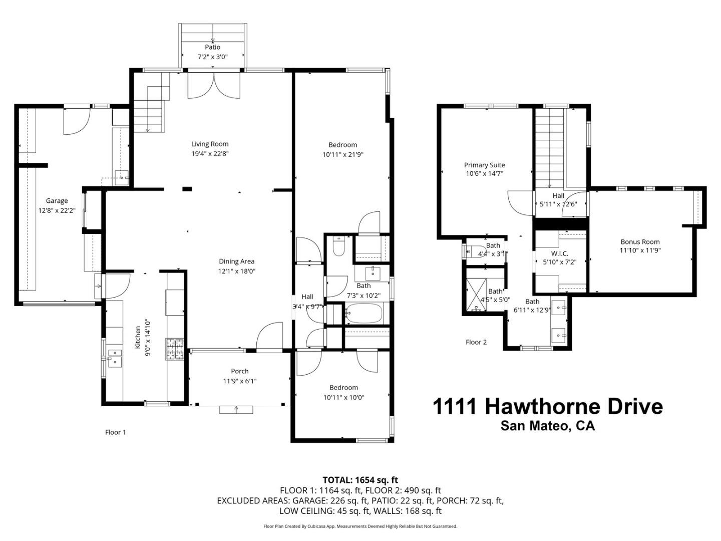 Detail Gallery Image 43 of 52 For 1111 Hawthorne Dr, San Mateo,  CA 94402 - 3 Beds | 2 Baths
