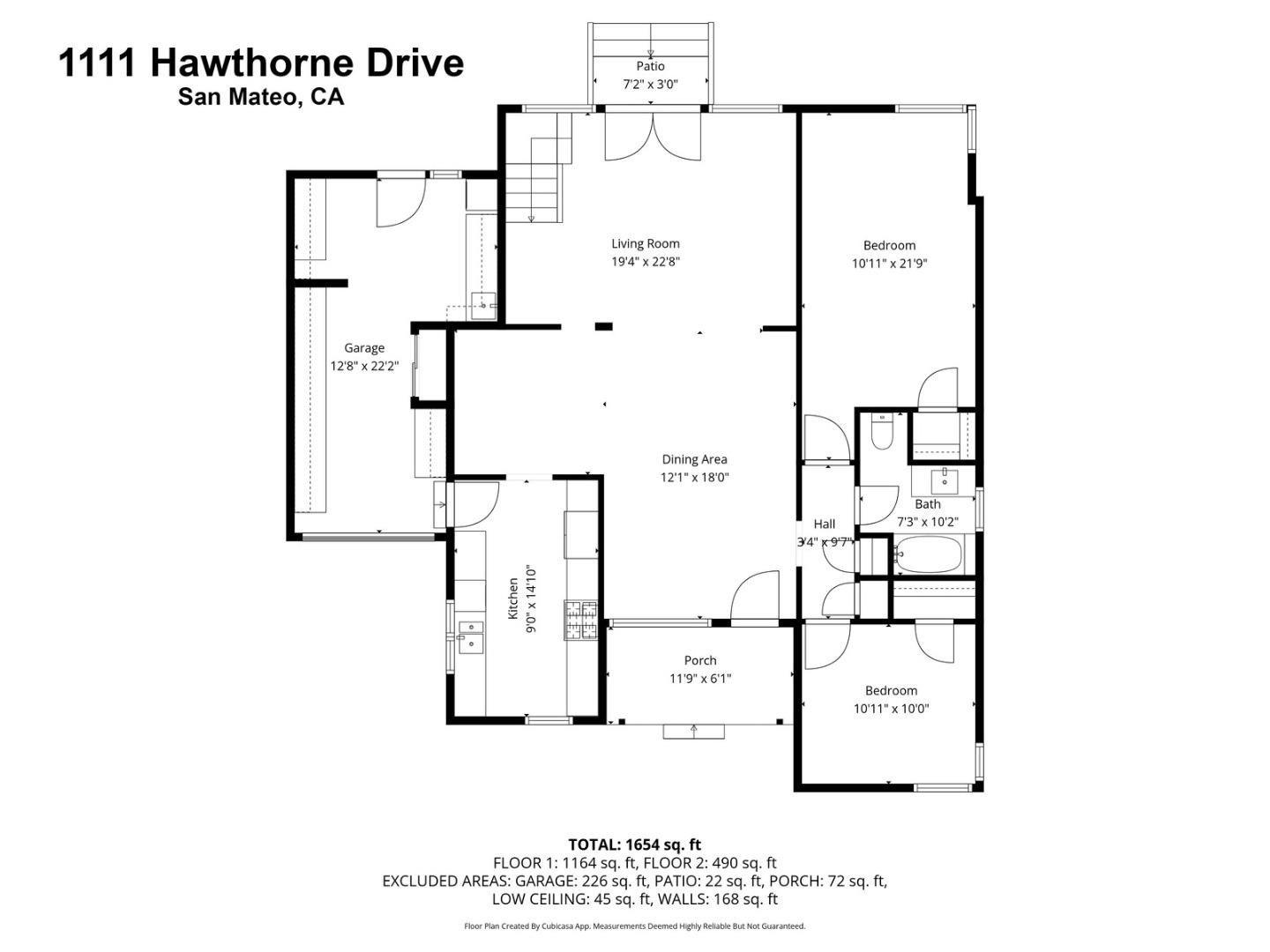 Detail Gallery Image 44 of 52 For 1111 Hawthorne Dr, San Mateo,  CA 94402 - 3 Beds | 2 Baths
