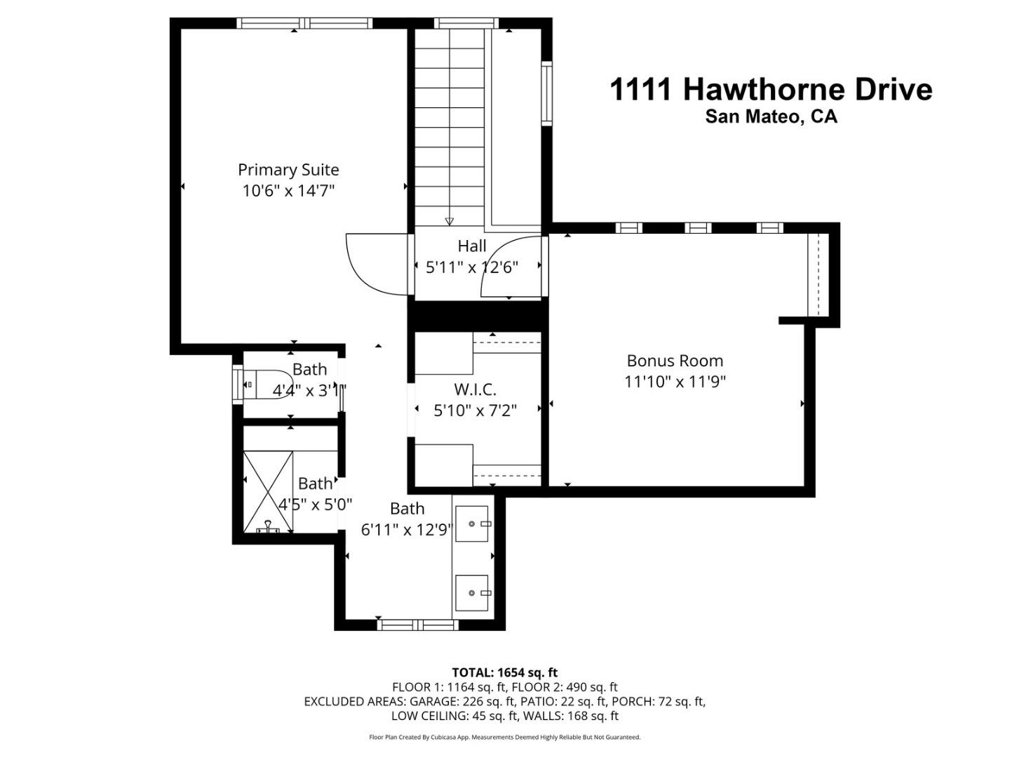 Detail Gallery Image 45 of 52 For 1111 Hawthorne Dr, San Mateo,  CA 94402 - 3 Beds | 2 Baths