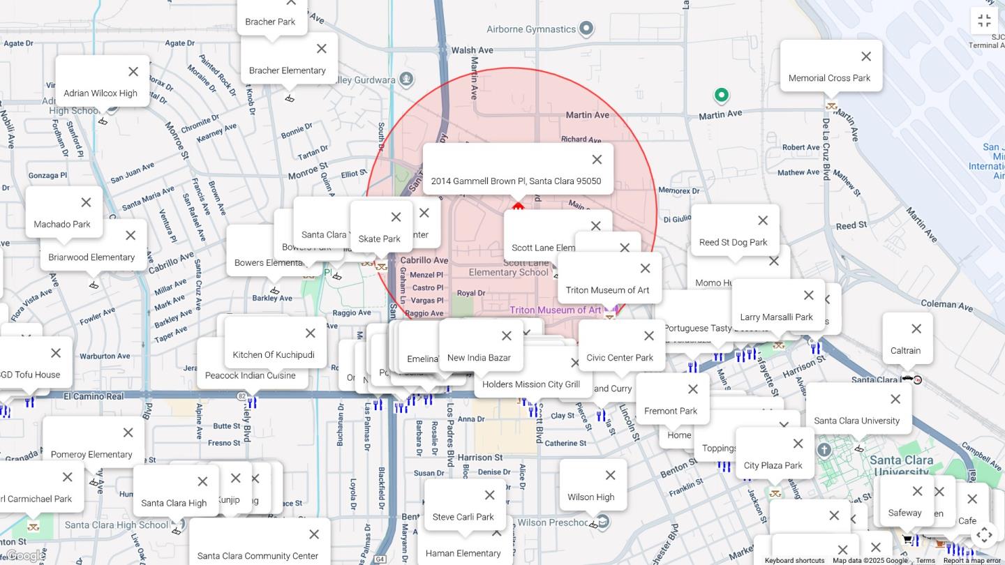 Detail Gallery Image 47 of 47 For 2014 Gammell Brown Pl, Santa Clara,  CA 95050 - 5 Beds | 3 Baths