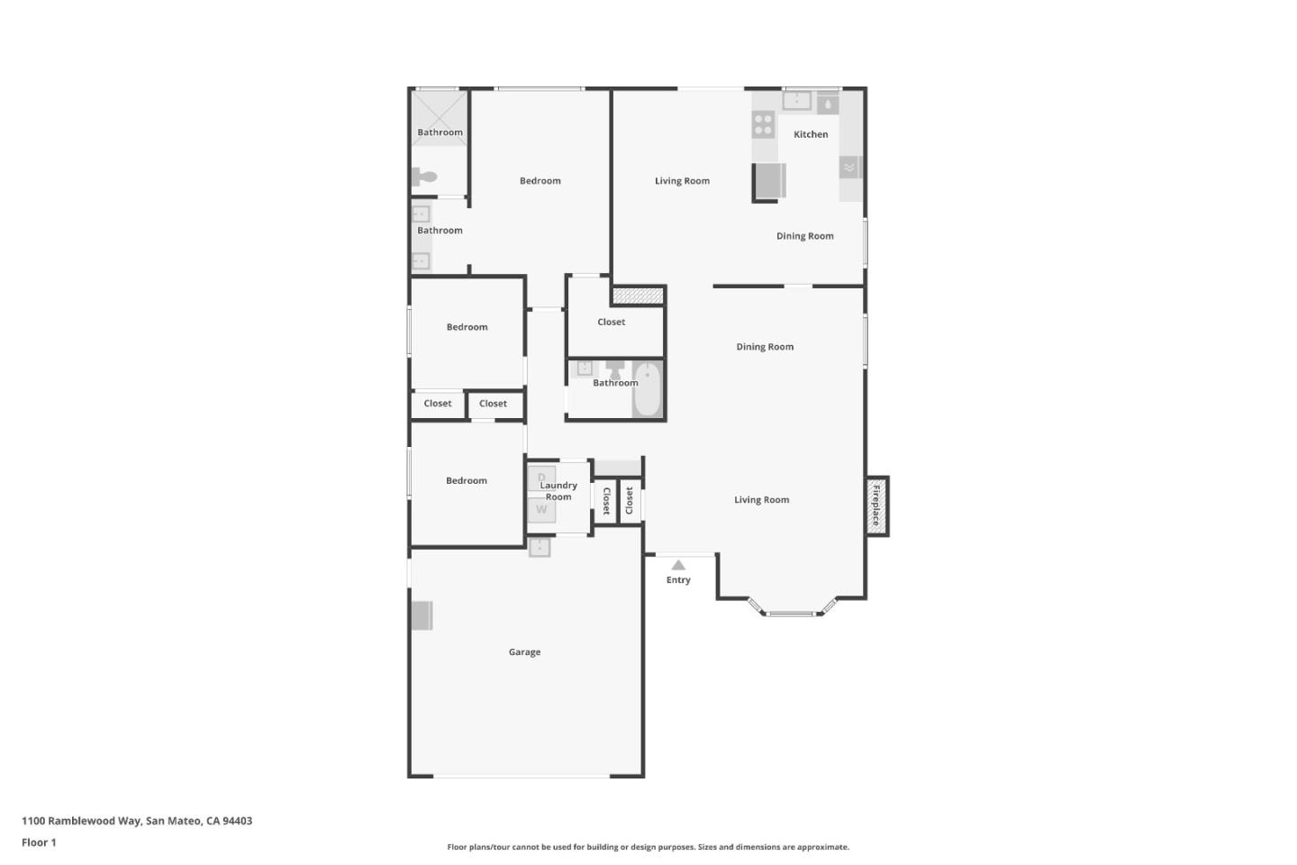 Detail Gallery Image 36 of 36 For 1100 Ramblewood Way, San Mateo,  CA 94403 - 3 Beds | 2 Baths