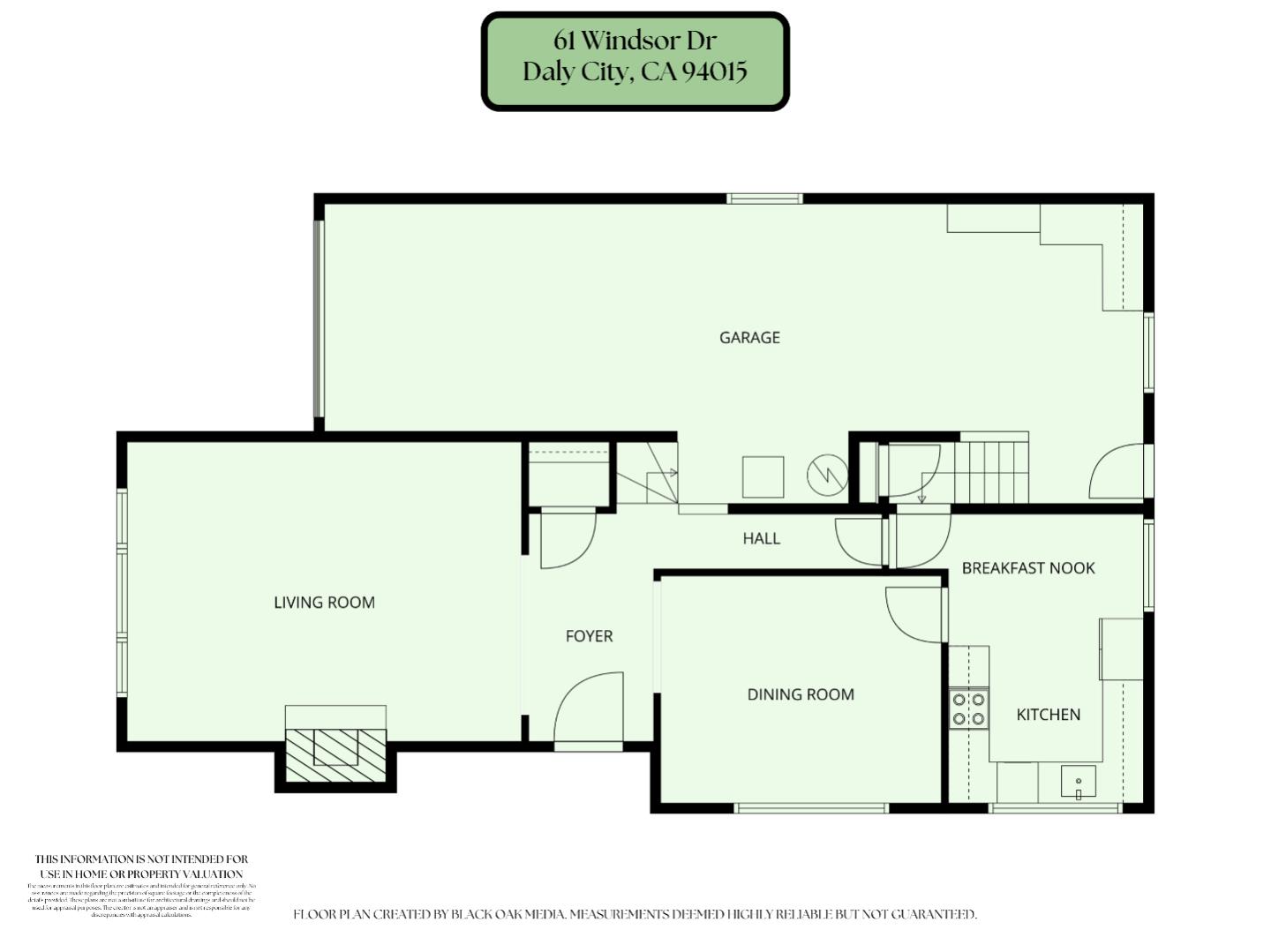 Detail Gallery Image 25 of 26 For 61 Windsor Dr, Daly City,  CA 94015 - 2 Beds | 1 Baths